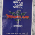 Lot 122 - Vintage Dragon Slayer Movie Poster, 1981, Paramount Pictures And Walt Disney Productions, Folded