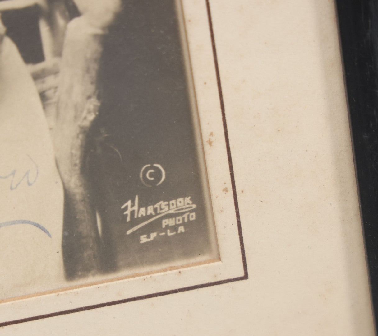 Lot 040 - Antique Framed Photograph Of Silent Film Actress May Allison, Appears To Be Autographed By Allison, As Found, Hartsook Photo Studio, San Francisco And Los Angeles, Signature Not Authenticated, 7-5/8" x 9-3/4"