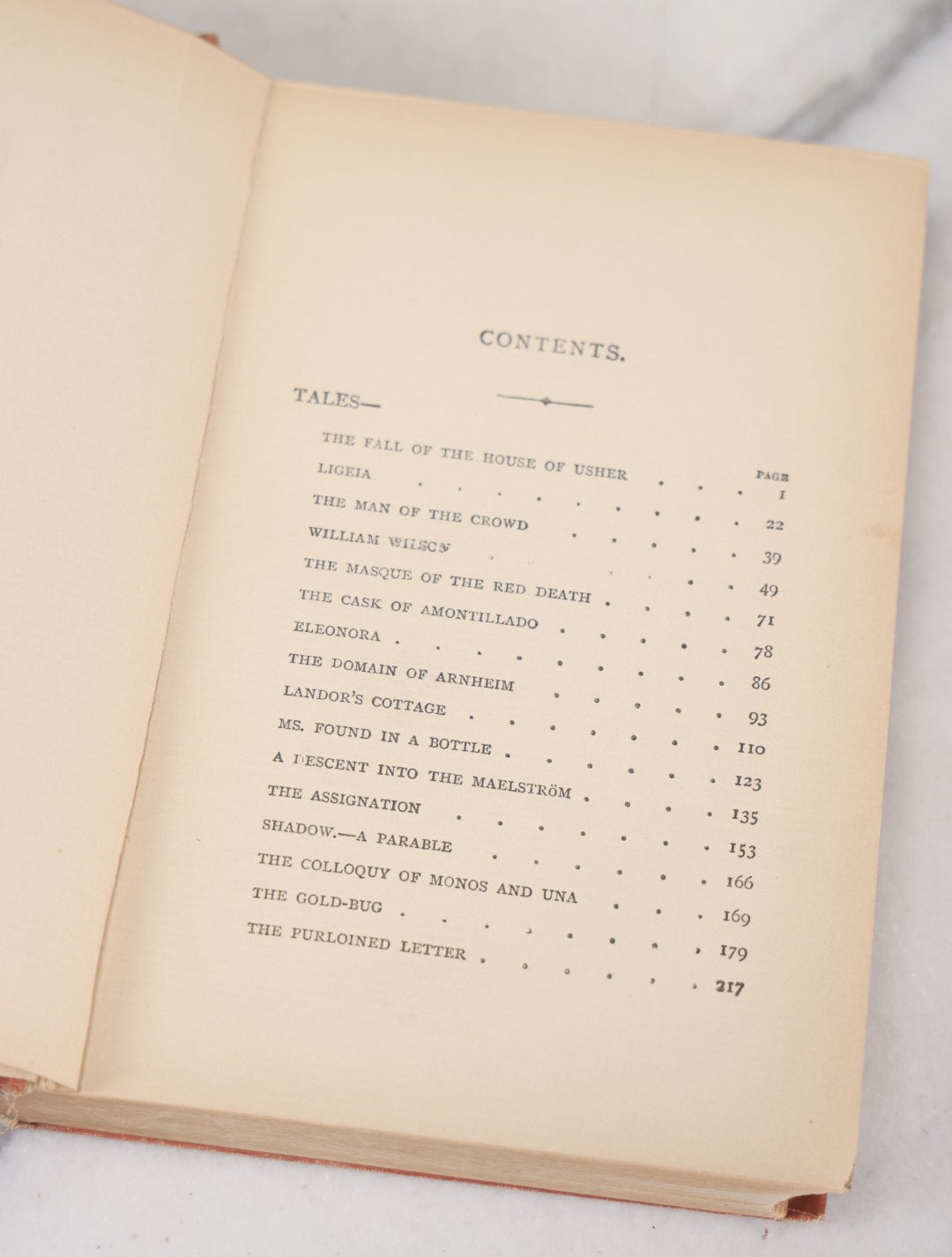 Lot 047 - "Poe's Tales And Other Prose Writings" Antique Book By Edgar Allan Poe, Published By The F.M. Lupton Publishing Company, New York, Circa Early 20th Century