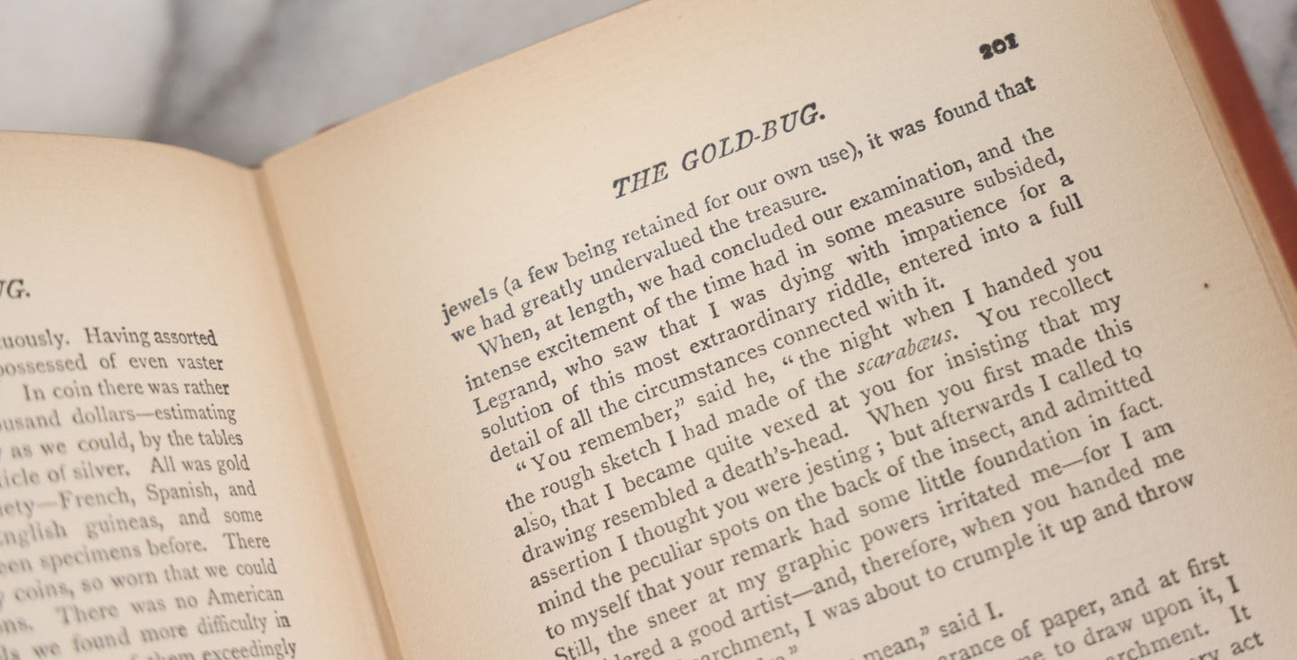 Lot 047 - "Poe's Tales And Other Prose Writings" Antique Book By Edgar Allan Poe, Published By The F.M. Lupton Publishing Company, New York, Circa Early 20th Century