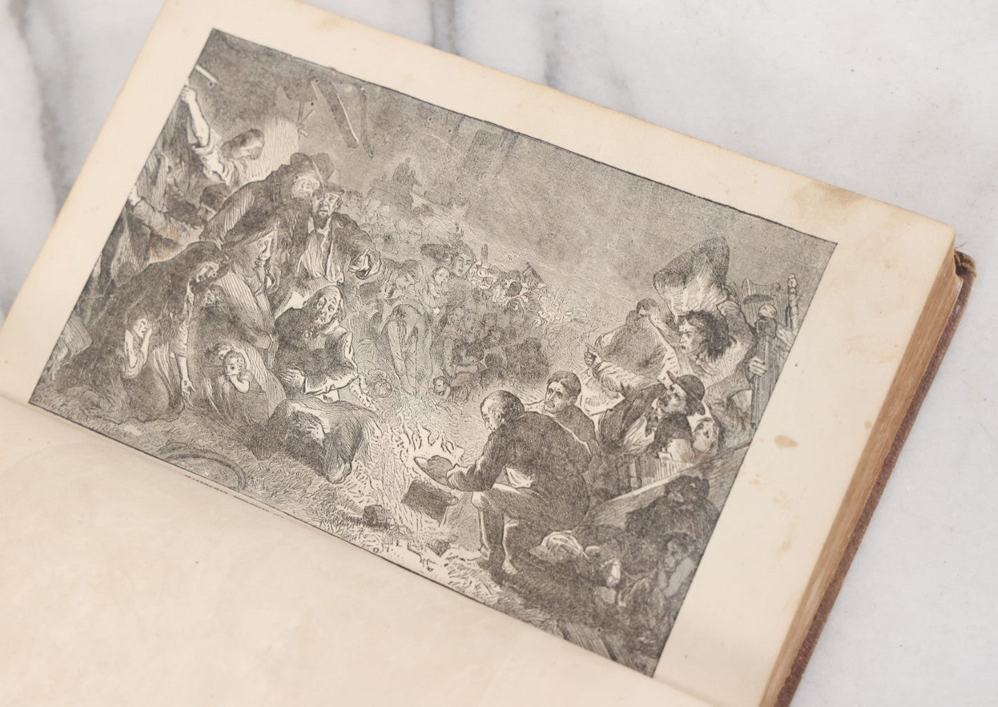 Lot 048 - "Through The Flames And Beyond, Or Chicago As It Was And As It Is, And Its Glorious Future" Antique Book By Frank Luzerne On The Chicago Fire, Profusely Illustrated, Published By Wells And Company, 1872