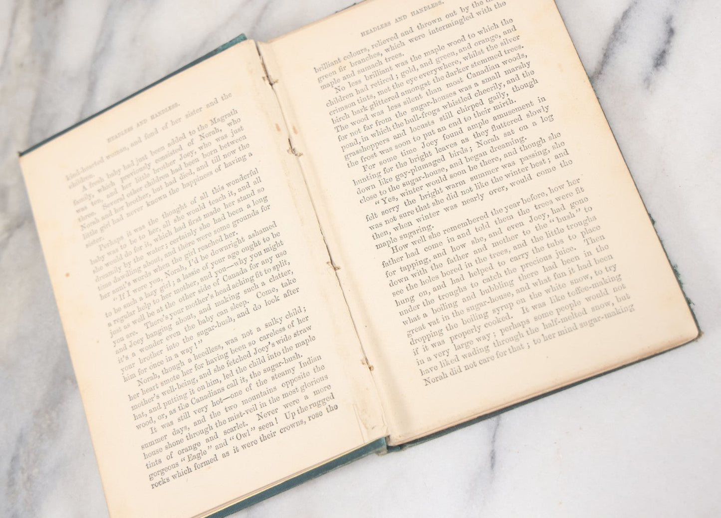 Lot 053 - "Headless And Handless And Other Stories" Antique Story Book By Francis H. Wood, Illustrated, Groombridge And Sons Publishers, London, Circa Mid 19th Century