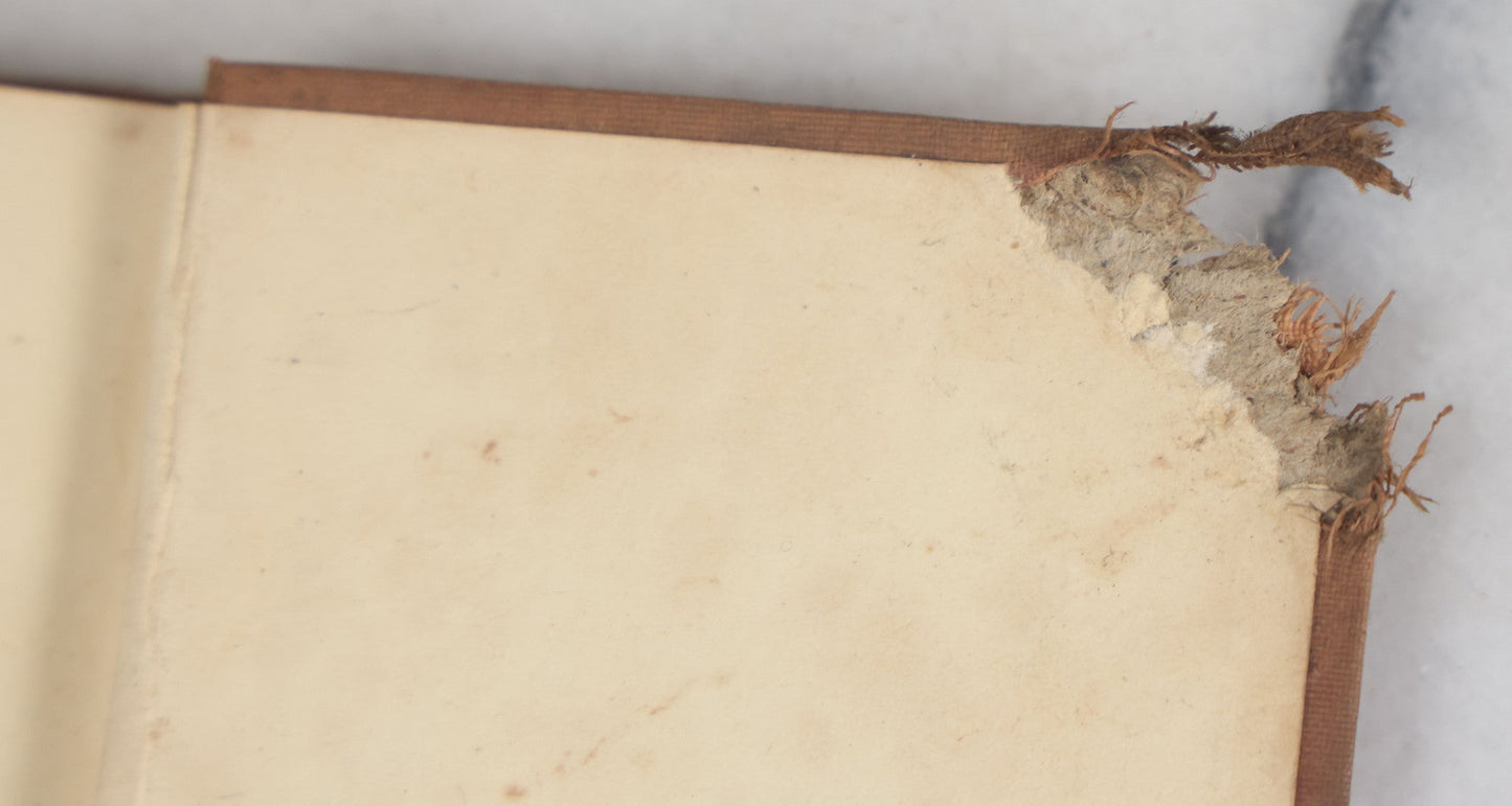 Lot 054 - "The Voice Of Flowers" Antique Book By Mrs. L.H. Sigourney, H.S. Parsons And Company, Publishers, 1846, With Hand Colored Flower Illustration