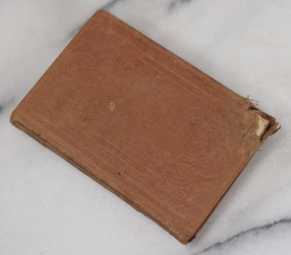 Lot 054 - "The Voice Of Flowers" Antique Book By Mrs. L.H. Sigourney, H.S. Parsons And Company, Publishers, 1846, With Hand Colored Flower Illustration