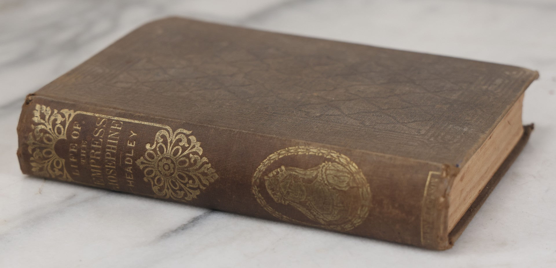 Lot 055 - "The Life Of The Empress Josephine, First Wife Of Napoleon" Antique Book By P.C. Headley, Derby & Jackson Publishers, New York, 1857