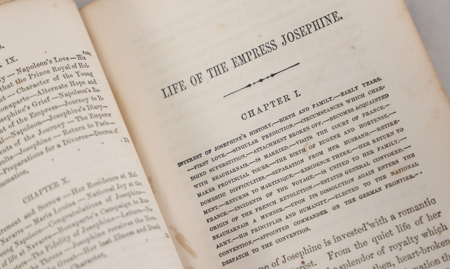 Lot 055 - "The Life Of The Empress Josephine, First Wife Of Napoleon" Antique Book By P.C. Headley, Derby & Jackson Publishers, New York, 1857