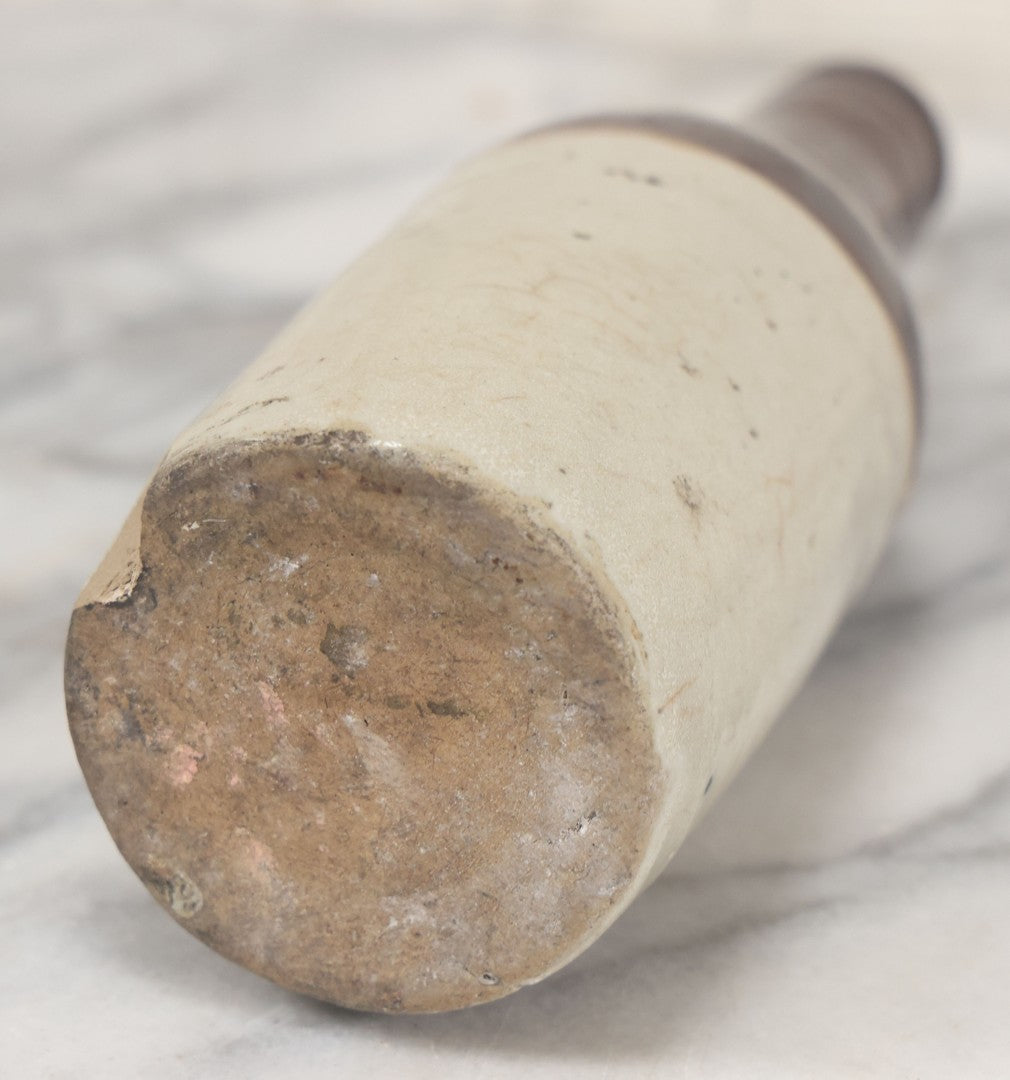 Lot 070 - Antique Dr. Swett's Original Root Beer Stoneware Bottle, Boston, Massachusetts, Note Large Chip Lower Right Side