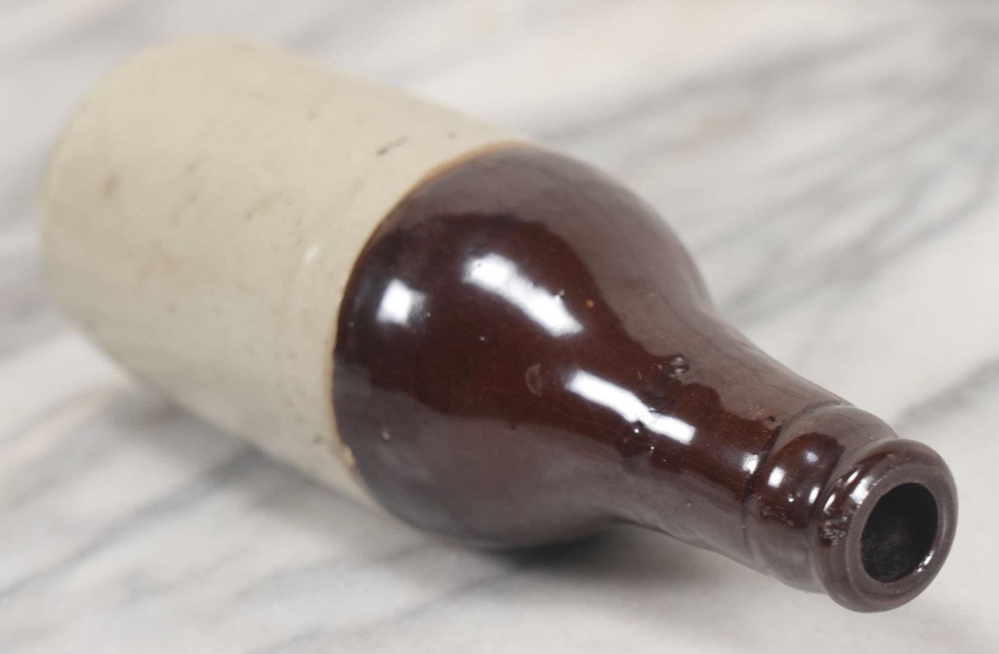 Lot 070 - Antique Dr. Swett's Original Root Beer Stoneware Bottle, Boston, Massachusetts, Note Large Chip Lower Right Side