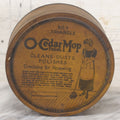 Lot 071 - Antique No. 4 Triangle O-Cedar Mop Polish Tin, Copyrighted 1923, Made By And For O-Cedar Corporation, Chicago, Toronto, London, Paris, Made In U.S.A.
