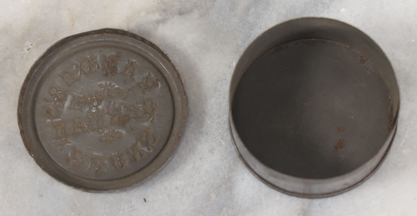 Lot 075 - Antique Raeder's Germans Snuff Embossed Tin