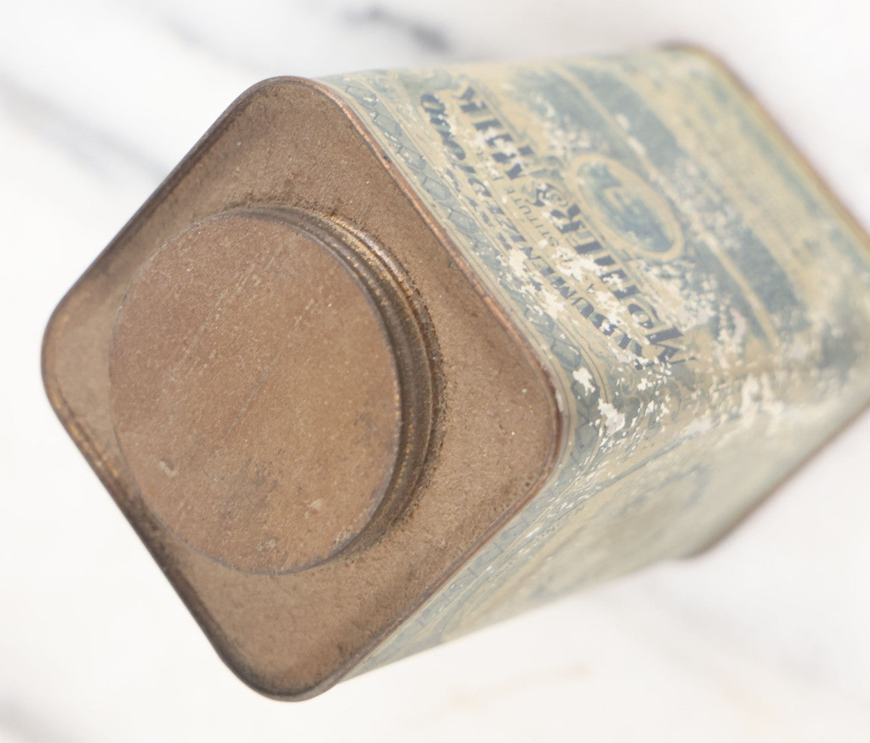 Lot 078 - Pair Of Antique Eskay's Albumenized Food, A Substitute For Mother's Milk Tins, Prepared By Smith, Kline, & French Co., Pharmacists, Philadelphia, Pennsylvania, Note Wear