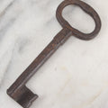 Lot 093 - Antique Wrought Iron Key, 5-5/8" Overall Length