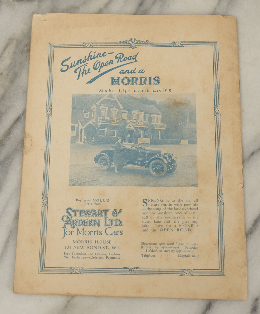 Lot 127 - Antique Program From The Tivoli Strand Theater Featuring Douglas Fairbanks In "The Black Pirate"