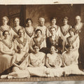 Lot 132 - Vintage Boarded Photograph Of Order Of The Eastern Star O.E.S. Women Members With Men, Women's Auxiliary Of The Freemasons, Moody Photographer, Salem, 1926
