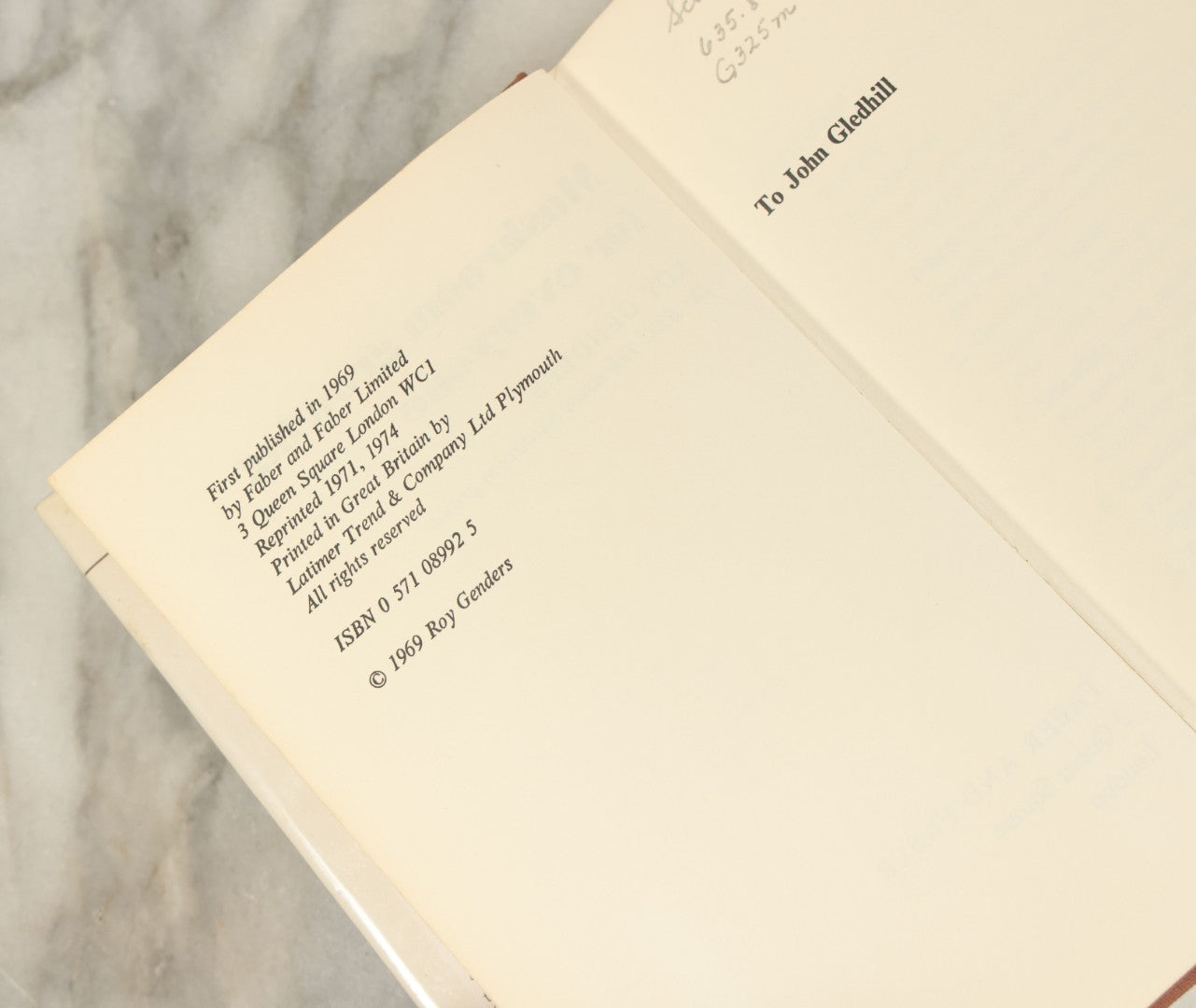 Lot 135 - "Mushroom Growing For Everyone" Vintage Book By Roy Genders, The B.B.C. Television Mushroom Grower, 1974 Reprint, Illustrated 