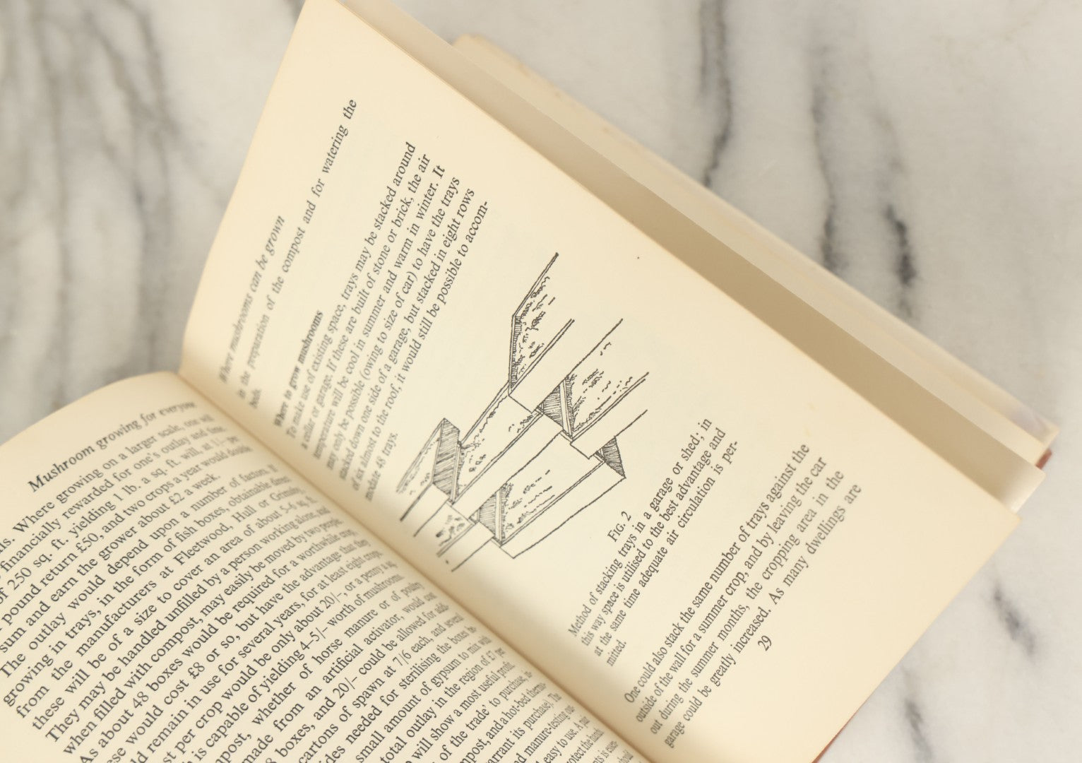 Lot 135 - "Mushroom Growing For Everyone" Vintage Book By Roy Genders, The B.B.C. Television Mushroom Grower, 1974 Reprint, Illustrated 