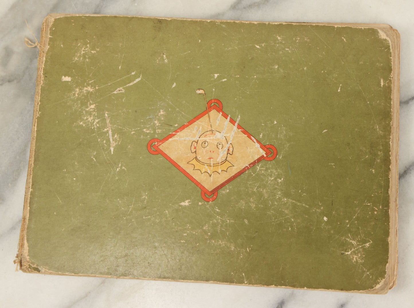 Lot 137 - "Topsys & Turvys" Antique Novelty Illustrated Children's Book, Copyright 1893, By The Century Co., Note Poor Condition, Loose Pages, Binding Shot