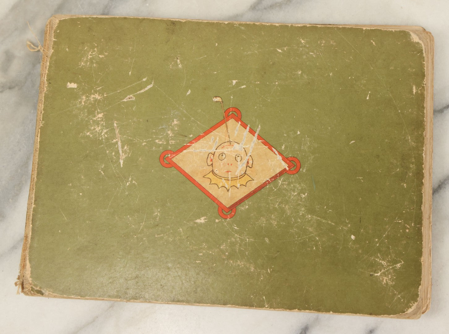 Lot 137 - "Topsys & Turvys" Antique Novelty Illustrated Children's Book, Copyright 1893, By The Century Co., Note Poor Condition, Loose Pages, Binding Shot