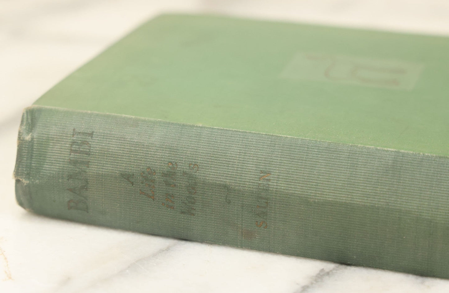 Lot 138 - "Bambi: A Life In The Woods" Vintage Book By Felix Salten, Simon And Schuster Publishers, New York, 1928, Illustrated By Kurt Wiese