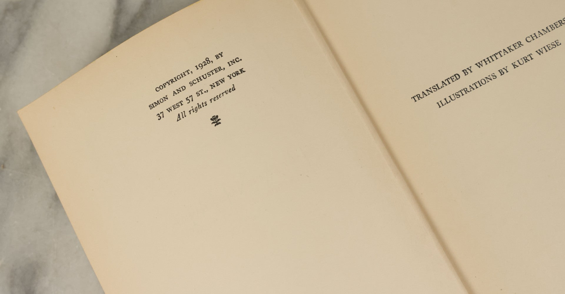 Lot 138 - "Bambi: A Life In The Woods" Vintage Book By Felix Salten, Simon And Schuster Publishers, New York, 1928, Illustrated By Kurt Wiese