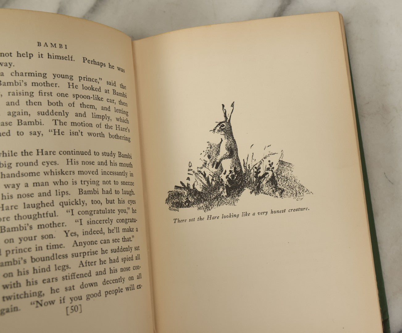 Lot 138 - "Bambi: A Life In The Woods" Vintage Book By Felix Salten, Simon And Schuster Publishers, New York, 1928, Illustrated By Kurt Wiese