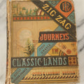 Lot 140 - "Zig Zag Journeys In Classic Lands" Antique Book By Estes & Lauriat, Boston, Featuring Italy, Greece, Sicily, Southern France, Note Poor Condition, Craft Grade, Illustrated