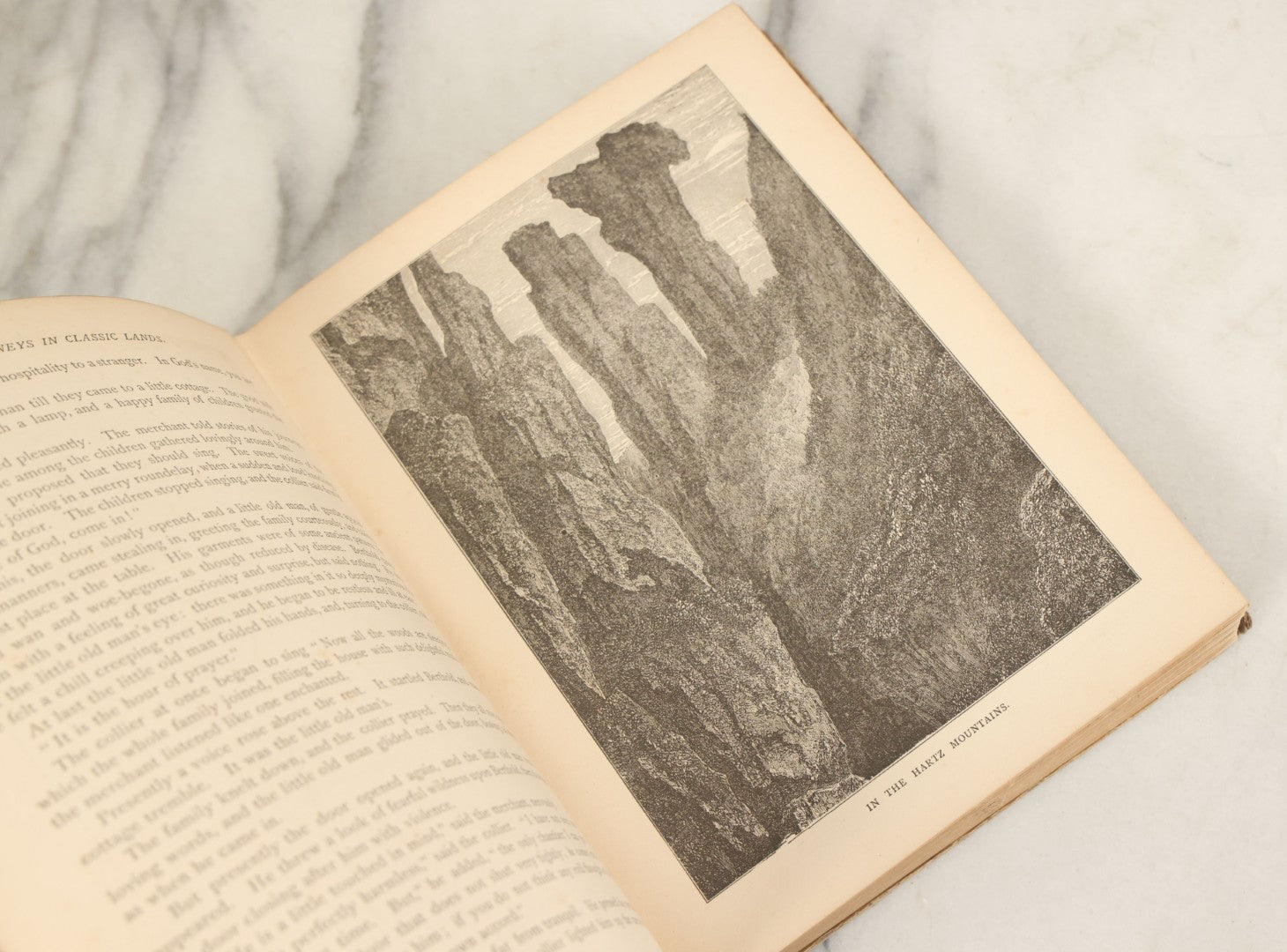 Lot 140 - "Zig Zag Journeys In Classic Lands" Antique Book By Estes & Lauriat, Boston, Featuring Italy, Greece, Sicily, Southern France, Note Poor Condition, Craft Grade, Illustrated