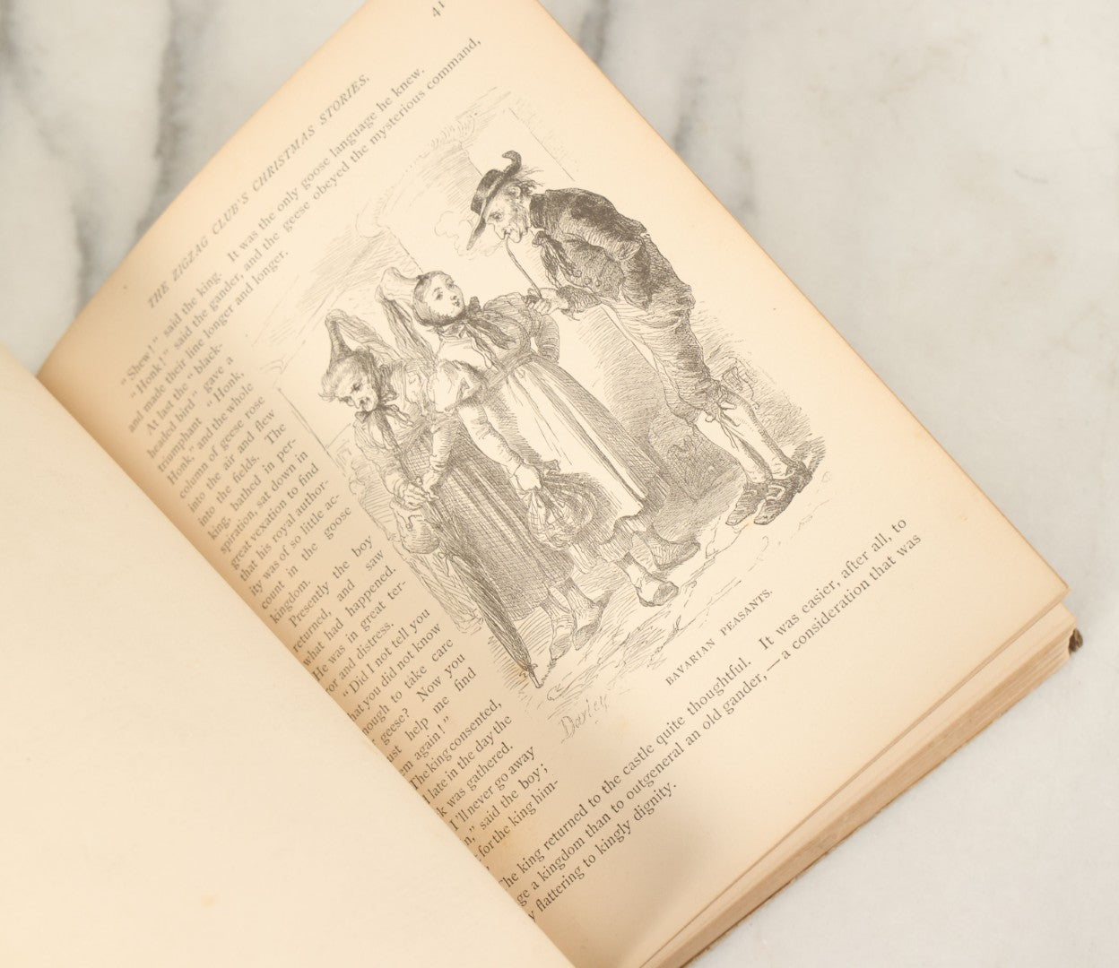 Lot 140 - "Zig Zag Journeys In Classic Lands" Antique Book By Estes & Lauriat, Boston, Featuring Italy, Greece, Sicily, Southern France, Note Poor Condition, Craft Grade, Illustrated