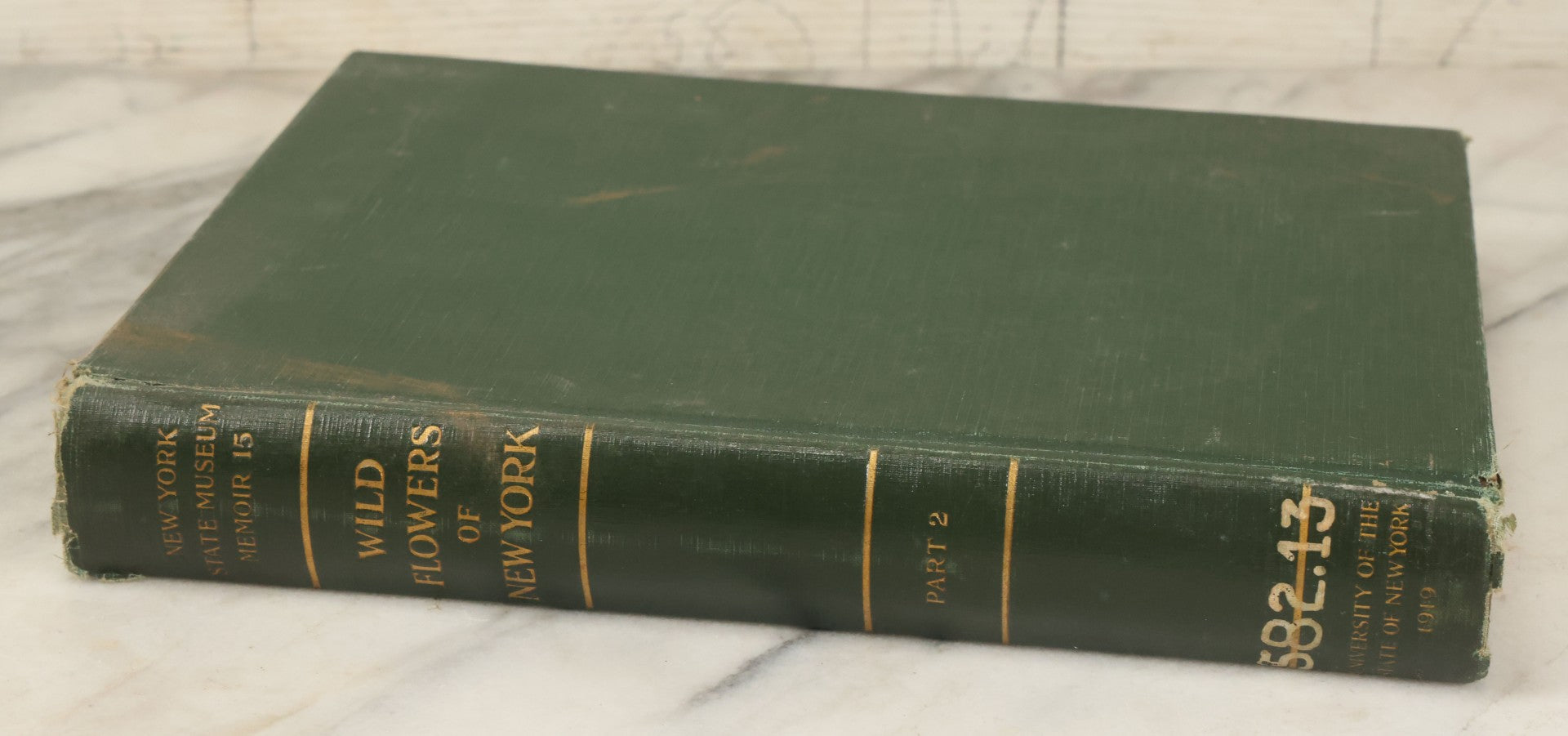 Lot 143 - "Wildflowers Of New York: Part 2" Antique Book By Homer D. House, State Botanist, The University Of The State Of New York, State Museum, Published 1918, Illustrated