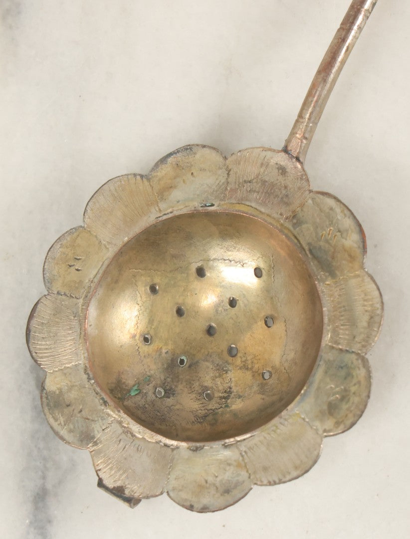 Lot 146 - Grouping Of Three Vintage Sea Strainers, Balinese, Unmarked