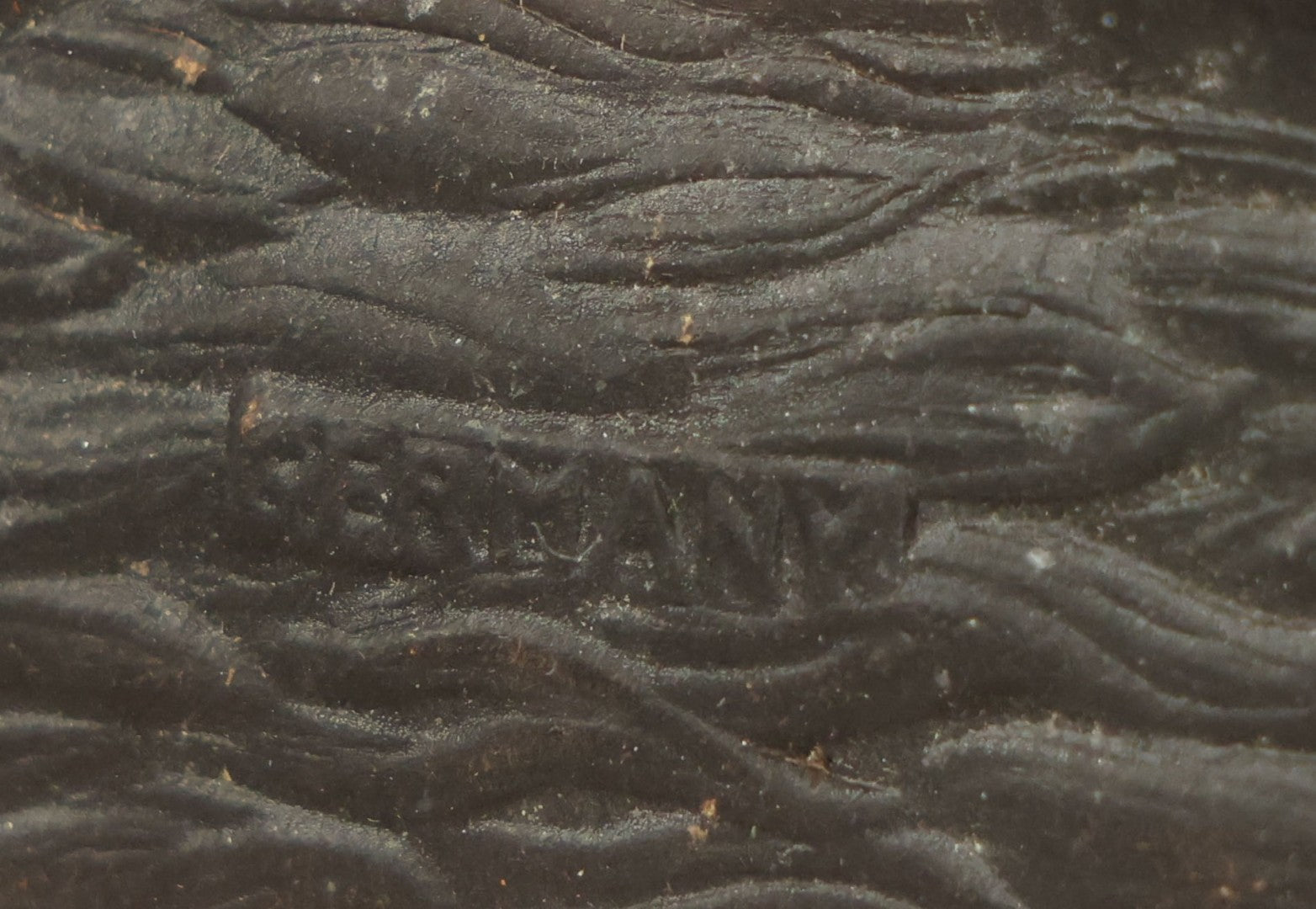 Lot 012 - Antique Singing Black Cat Embossed Cardboard Paper Halloween Decoration, Made In Germany, In Custom Frame, 12-1/4" x 20-1/2"