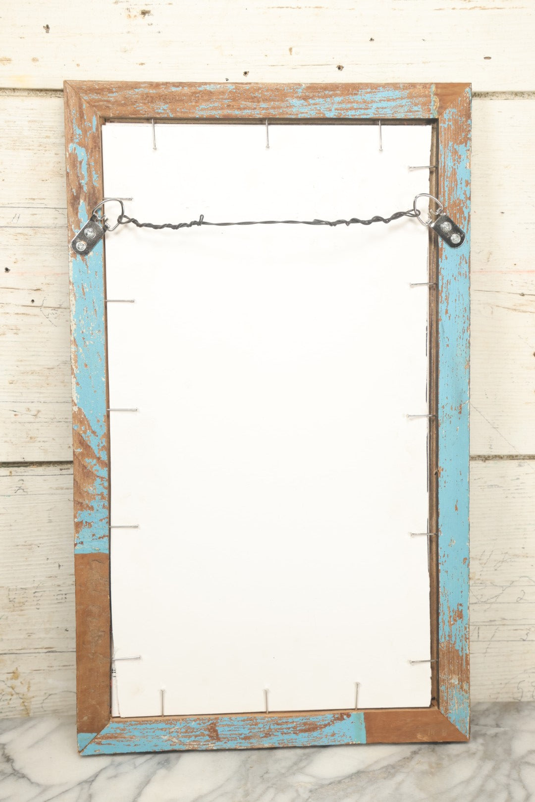 Lot 012 - Antique Singing Black Cat Embossed Cardboard Paper Halloween Decoration, Made In Germany, In Custom Frame, 12-1/4" x 20-1/2"