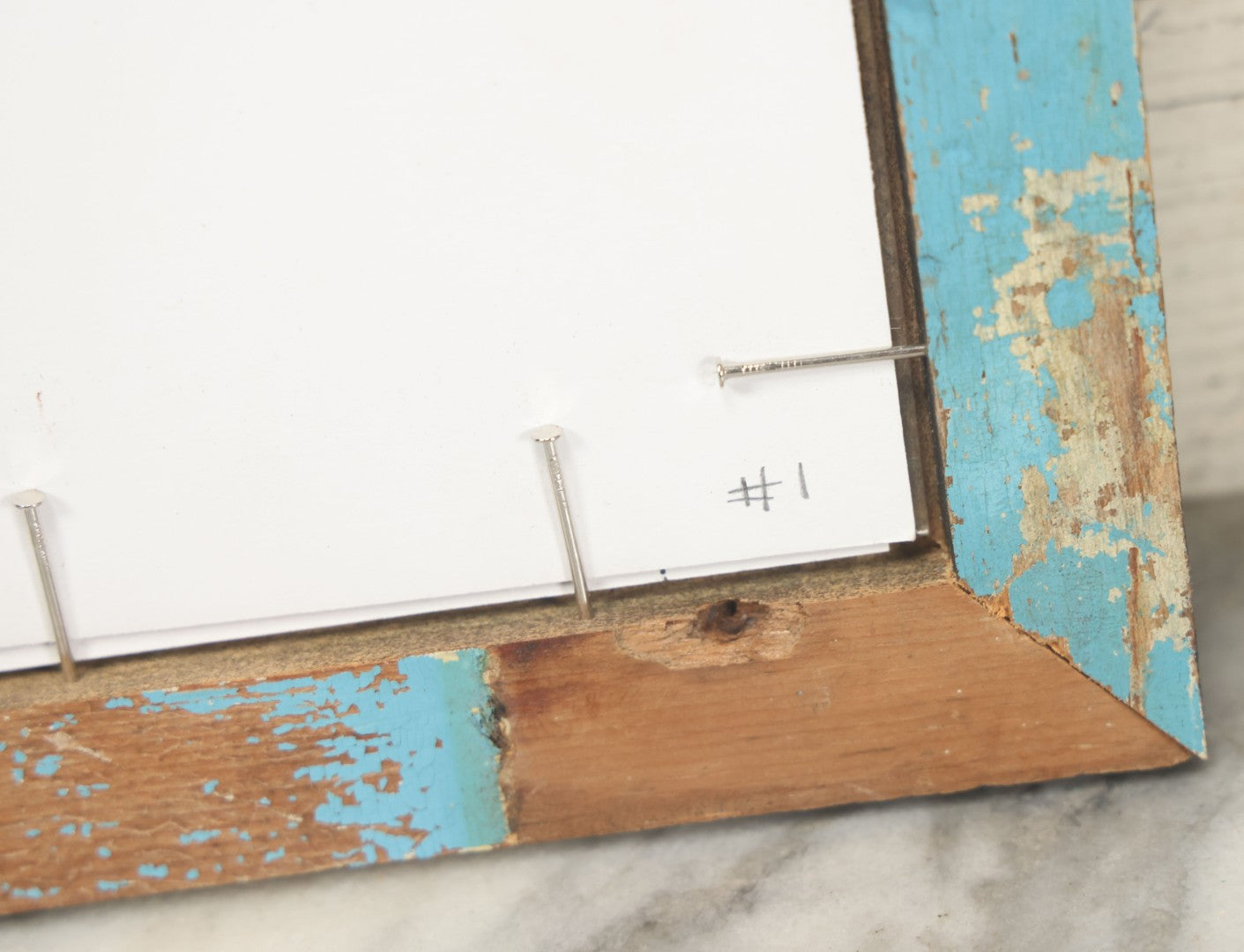 Lot 013 - Antique Halloween Pumpkin Jack-O-Lantern J.O.L. (#1) Embossed Cardboard Paper Halloween Decoration, Made In Germany, In Custom Frame, 15-1/4" x 13-1/4"