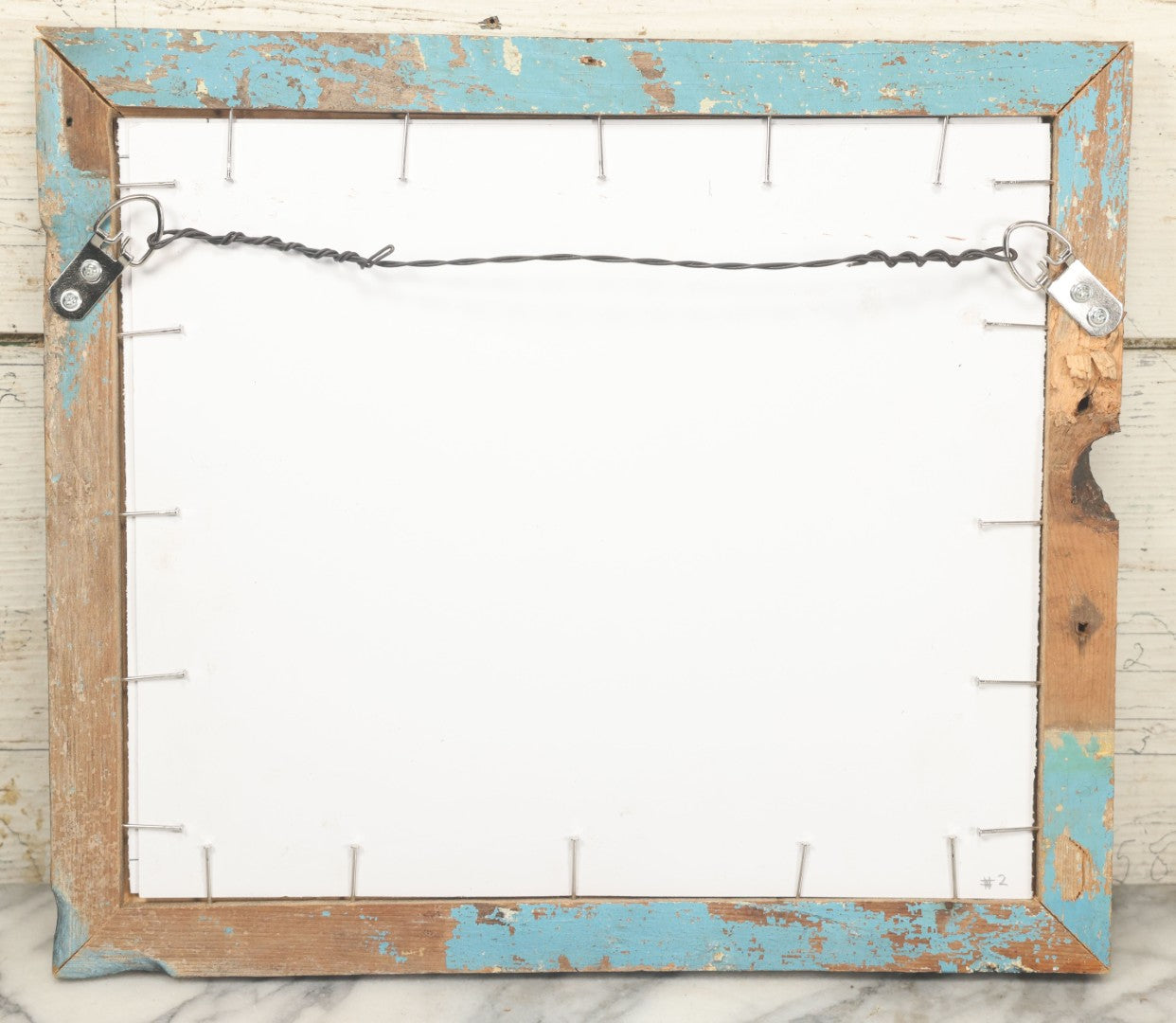 Lot 014 - Antique Halloween Pumpkin Jack-O-Lantern J.O.L. (#2) Embossed Cardboard Paper Halloween Decoration, Made In Germany, In Custom Frame, 15-1/4" x 13-1/4"