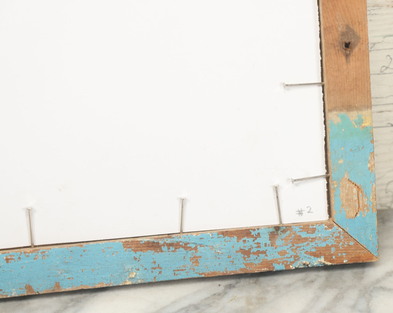 Lot 014 - Antique Halloween Pumpkin Jack-O-Lantern J.O.L. (#2) Embossed Cardboard Paper Halloween Decoration, Made In Germany, In Custom Frame, 15-1/4" x 13-1/4"