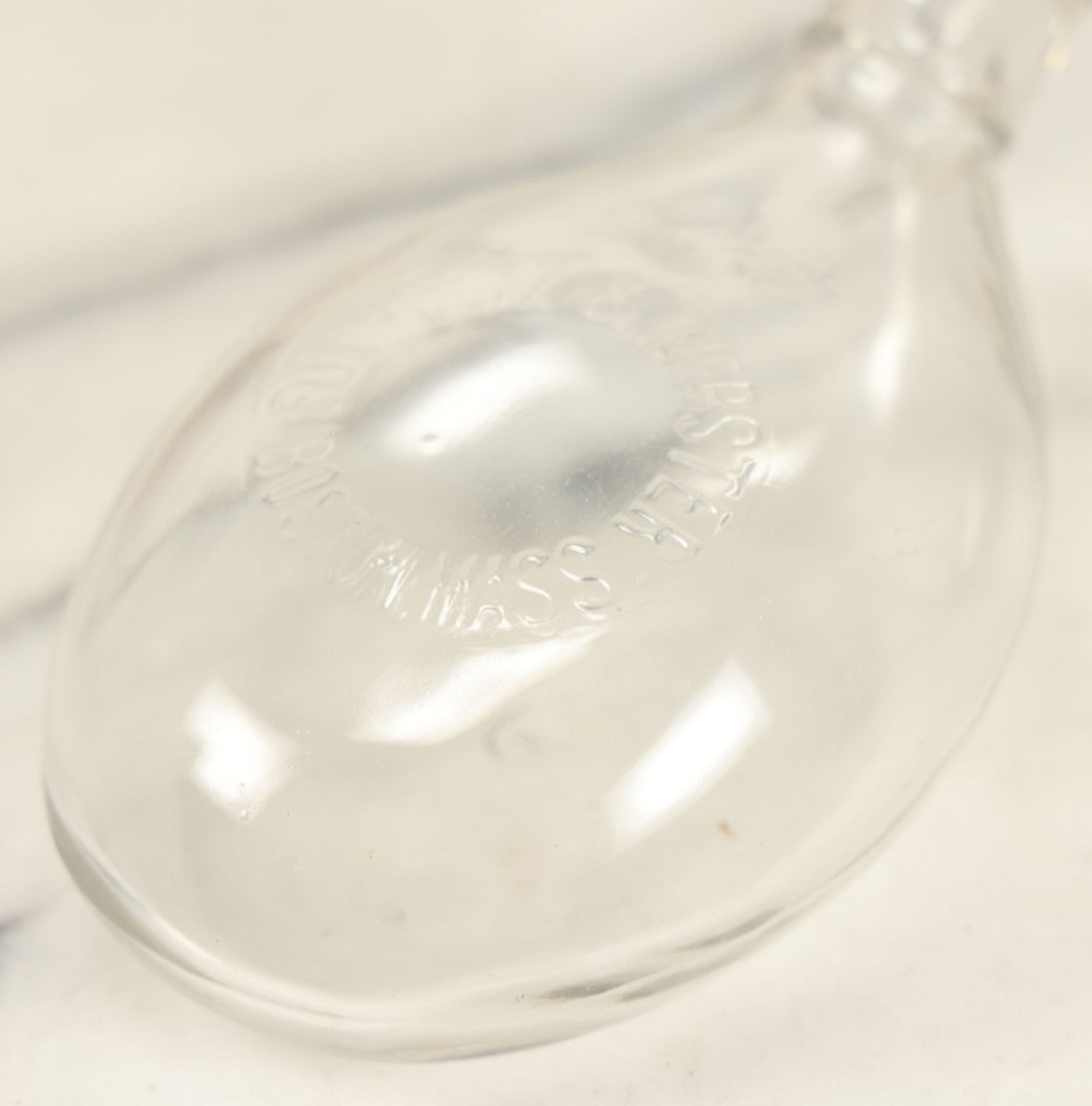 Lot 026 - Antique F.F. & W. Nursing Bottle, So-Called "Murder Bottle," In Original Box With Original Brush, Fox, Fultz, & Webster, Boston, Note Wear To Box, Chip To Bottle