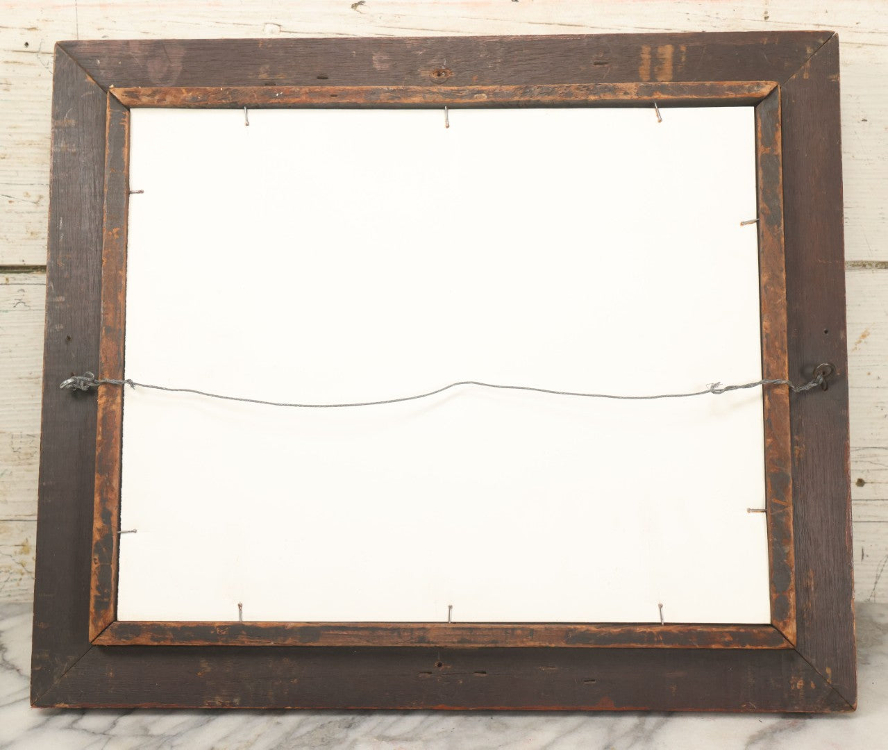 Lot 042 - Antique Chromolithograph Of Kitten Cat Eating Child's Dinner, Illustrated By S. Anderson, 1873, Presented To Subscribers To The Christian Union, Lithographed By Dupuy Of Paris, In Frame, 17-1/2" x 14-3/4"