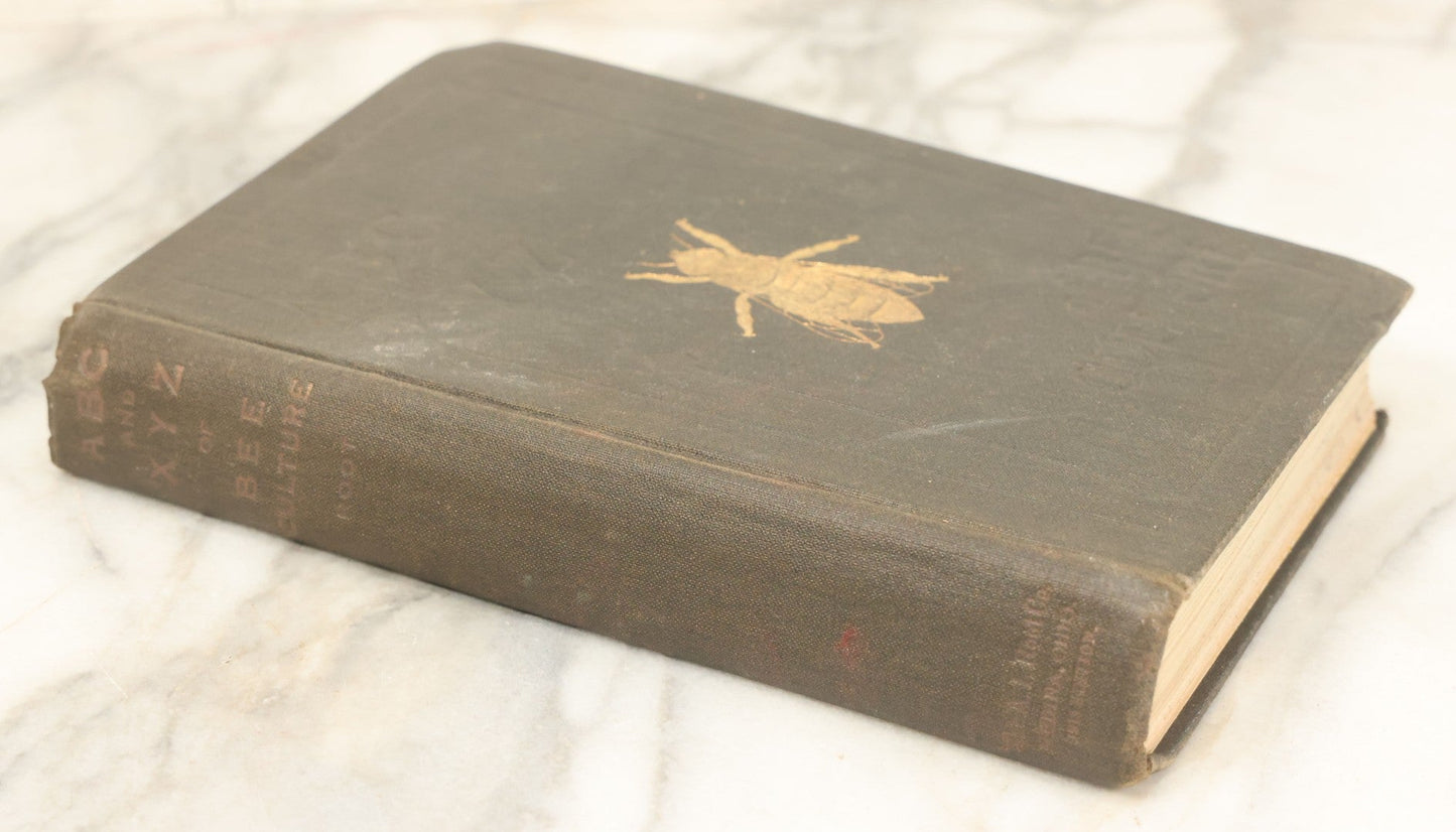 Lot 047 - "The Abc And Xyz Of Bee Culture" Antique Book By A.I. Root And E.R. Root, All About The Care Of Honey Bees, Profusely Illustrated, 1913 Edition
