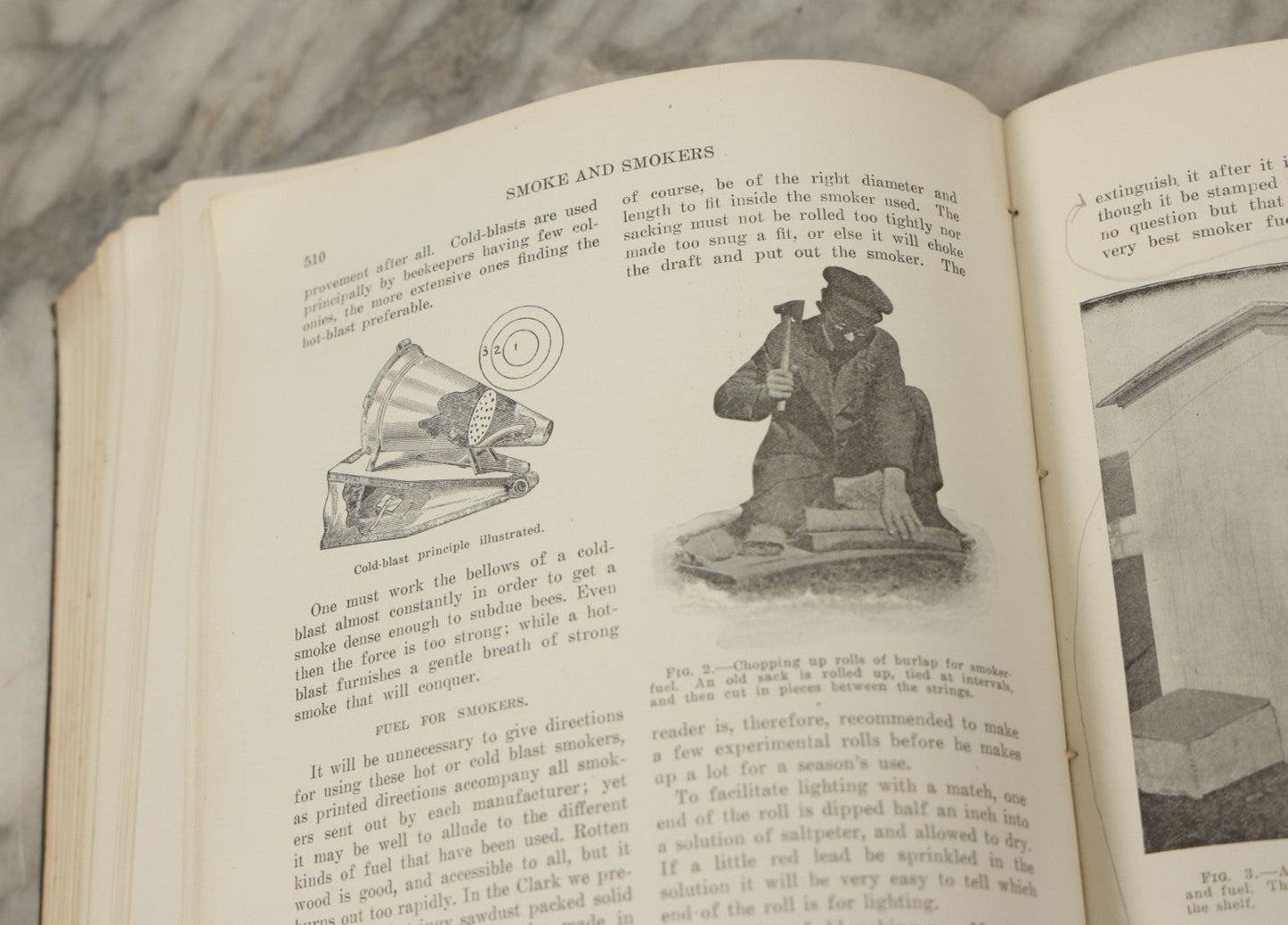 Lot 047 - "The Abc And Xyz Of Bee Culture" Antique Book By A.I. Root And E.R. Root, All About The Care Of Honey Bees, Profusely Illustrated, 1913 Edition