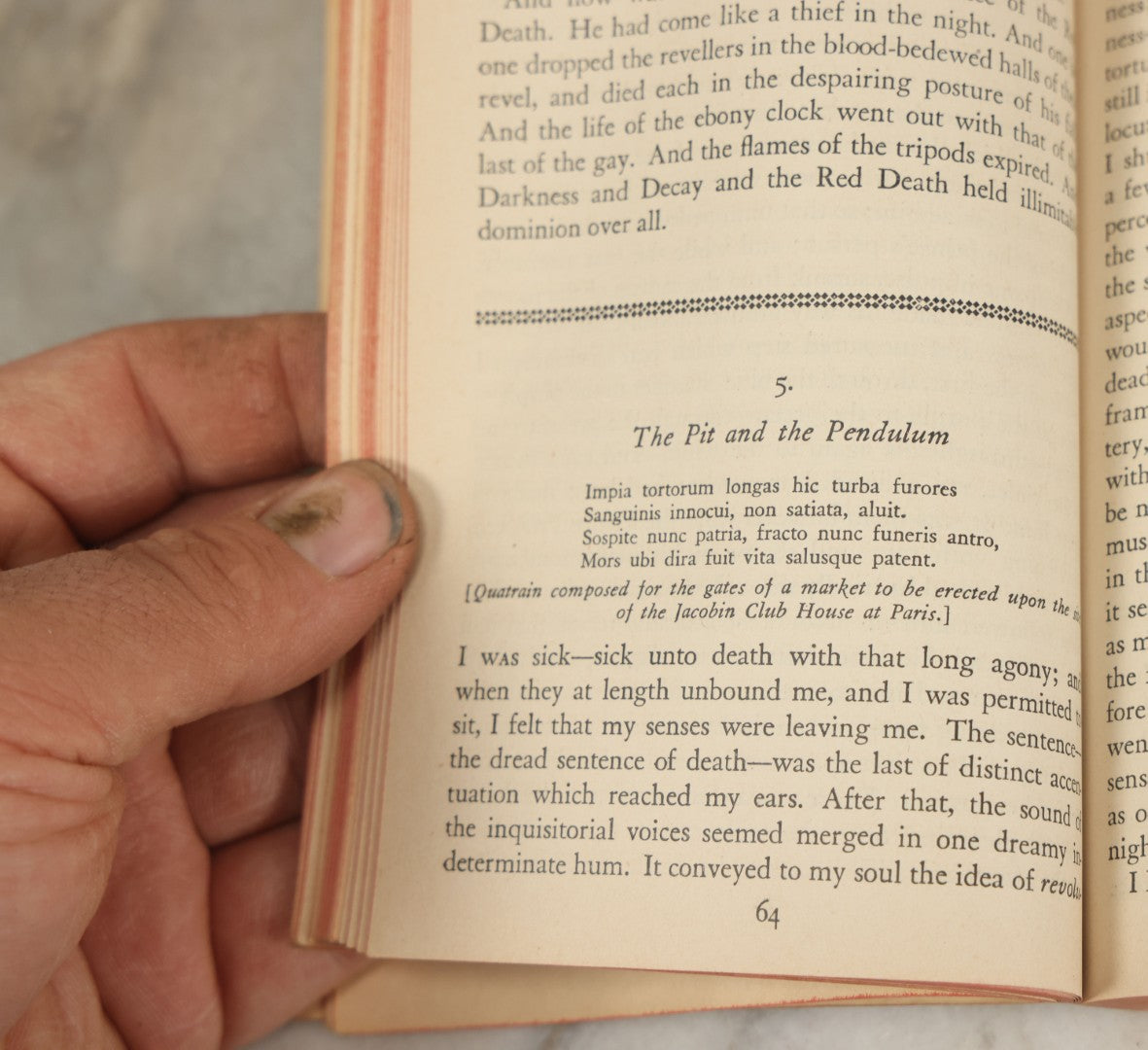 Lot 048 - "The Great Tales And Poems Of Edgar Allan Poe" Complete And Unabridged Pocket Book Edition Vintage Pulp Book With Illustrated Cover, Third Printing, 1940