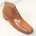 Lot 083 - Miniature Hand Carved Wood Folk Art Shoe, Unmarked, Unsigned