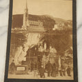 Lot 116 - Antique Boarded Photograph Of The Sanctuary Of Our Lady Of Lourdes, France, Marking The Site Of The 19th Century Marian Apparitions