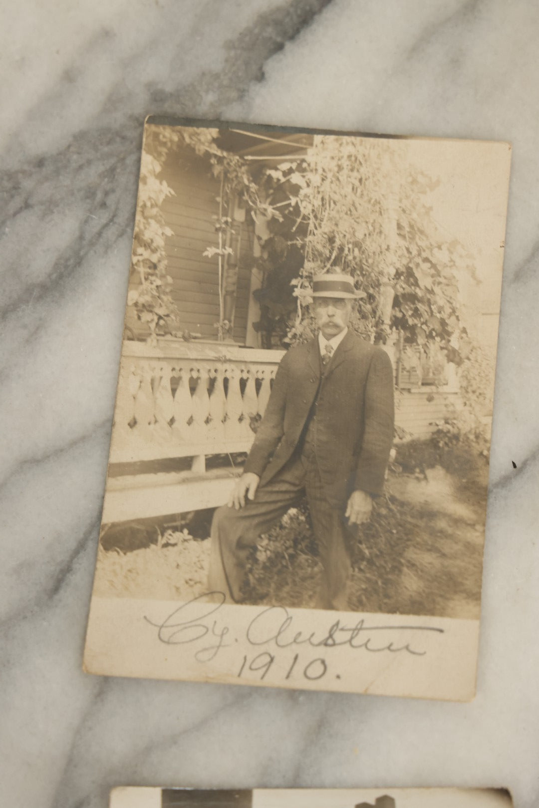 Lot 117 - Grouping Of Thirteen Antique Real Photo Postcards R.P.P.C. Including Man Fishing, Woman With Sled Pram, And Others