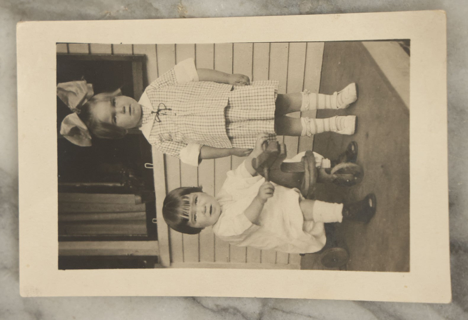 Lot 117 - Grouping Of Thirteen Antique Real Photo Postcards R.P.P.C. Including Man Fishing, Woman With Sled Pram, And Others