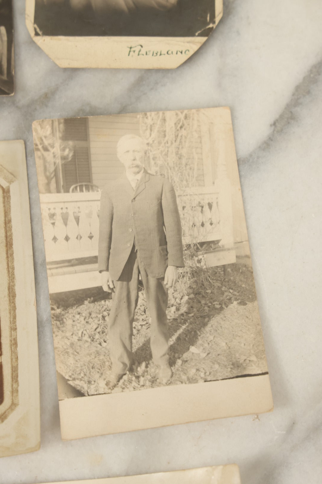 Lot 117 - Grouping Of Thirteen Antique Real Photo Postcards R.P.P.C. Including Man Fishing, Woman With Sled Pram, And Others
