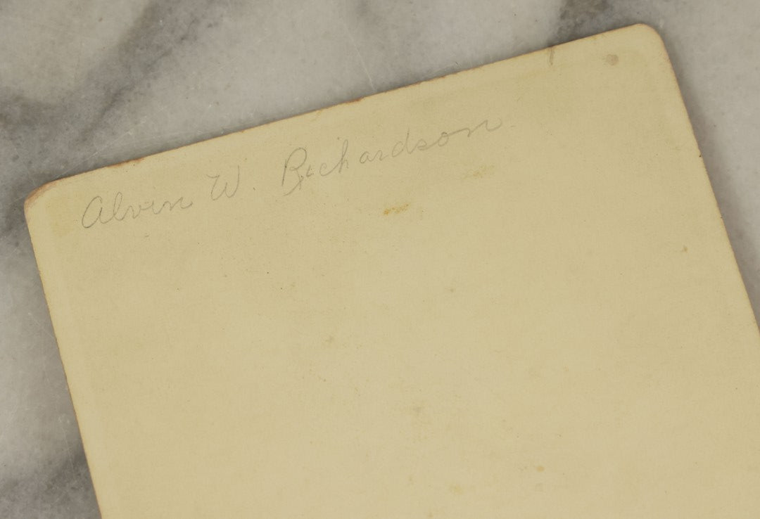 Lot 118 - Grouping Of Four Antique Photographs Including A Large Interior Photo Of People All Dressed In Black, A Cabinet Card Of A Park, Possibly Boston Common, A Child With A Cart, And A Horse Drawn Sleigh