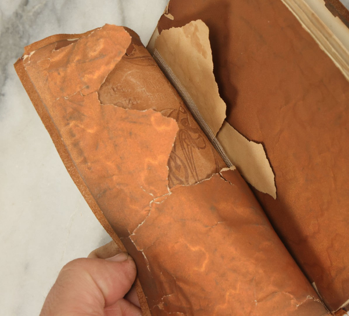 Lot 119 - "The Recessional, The Vampire, And Other Poems" Antique Poetry Book By Rudyard Kipling, With Leather Cover, Art Nouveau Design, Barse & Hopkins Publishers, New York, Early 20th Century, Note Wear To Cover