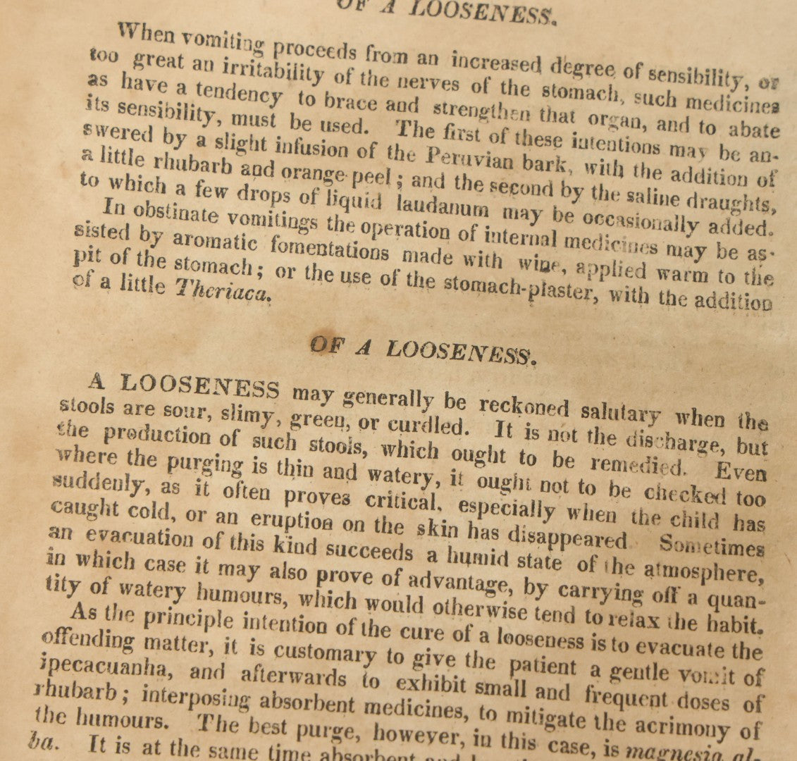 Lot 120 - "Every Man His Own Doctor; Or, A Treatise On The Prevention And Cure Of Diseases By Regiment And Simple Medicines" Early Antique Book By William Buchanan, M.D., Nathan Whiting Publisher, 1816