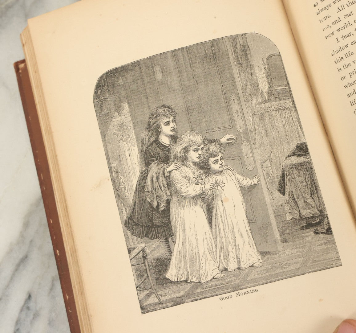 Lot 121 - "Golden Thoughts On Mother, Home, And Heaven From Poetic Prose And Literature" Antique Illustrated Book, E.B. Treat Publisher, New York, 1878