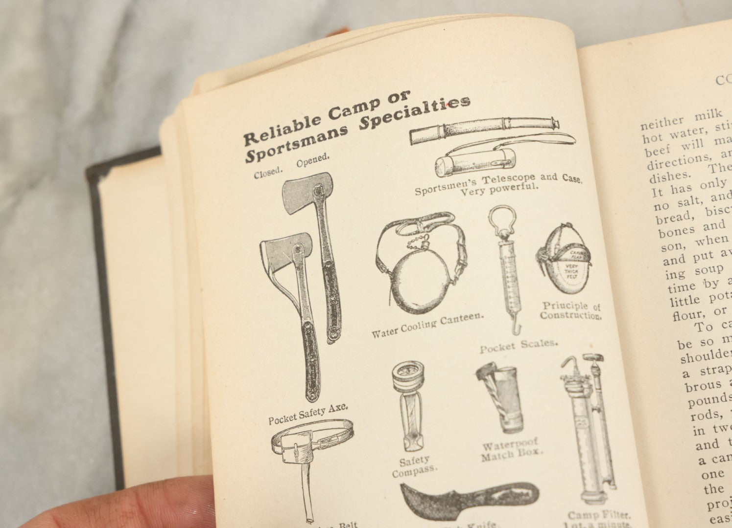 Lot 122 - "Buzzacott's Masterpiece Or The Complete Hunters', Trappers', And Campers' Library Of Valuable Information" Antique Book With Photos By "Buzzacott," Mcmains & Meyer Publishers, 1913